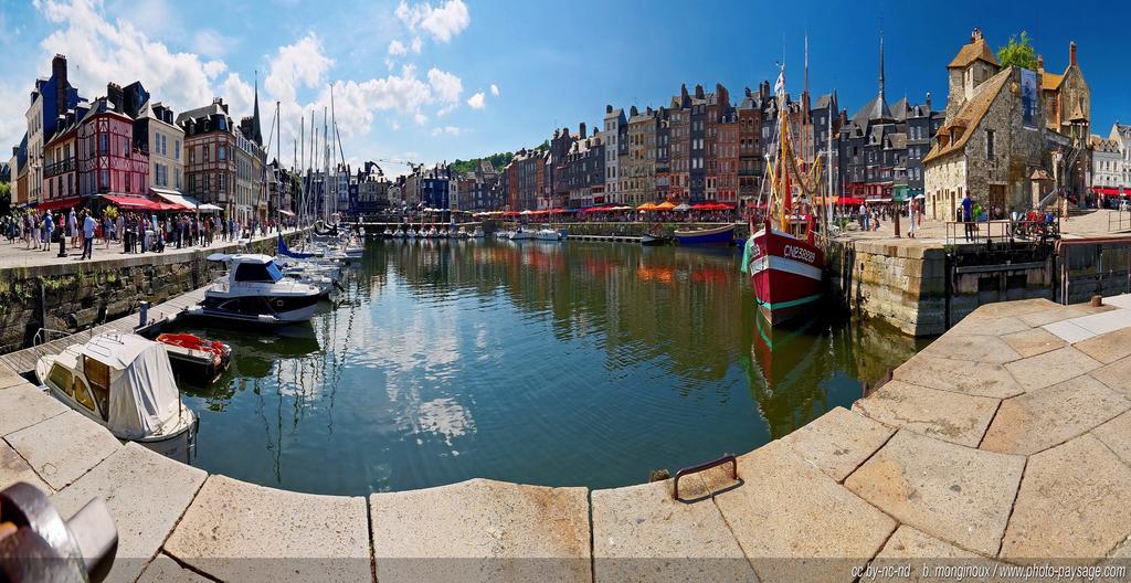 Le Central Honfleur Exterior foto